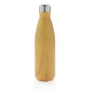 Thermo bottle | Stainless steel & wood | 500ml | BPA free