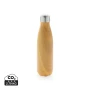 Thermo bottle | Stainless steel & wood | 500ml | BPA free