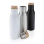 Thermos bottle | Stainless steel | 500ml | With bamboo lid
