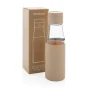 Waterfles | Glas | 600ml | Hydratatietracker