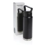 Thermoflasche | Edelstahl | 650ml | Mit giff