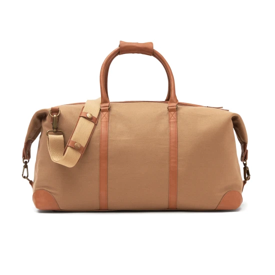Weekender bag | RCS | 42.9L | With an adjustable shoulder strap | brown