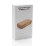 Wekker | Bamboe | Met 5W draadloze oplader