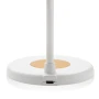 Lampe de bureau sans fil | ABS recyclé et liège | Charge sans fil 15W