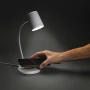 Lampe de bureau sans fil | ABS recyclé et liège | Charge sans fil 15W