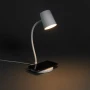 Lampe de bureau sans fil | ABS recyclé et liège | Charge sans fil 15W