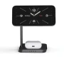 Caricatore wireless | Lega di zinco | 2-in-1 | Supporto magnetico per telefono | Compatibile Qi