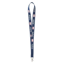 Keycord | Polyester | 90 cm | Metalen karabijnhaak | Full colour