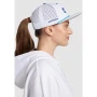 Cappellino con visiera piatta | Pongee 130 g/m² | Retro in rete perforata | Cinturino regolabile | Corda opzionale a contrasto