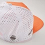 Cappellino con visiera piatta | Pongee 130 g/m² | Retro in rete perforata | Cinturino regolabile | Corda opzionale a contrasto