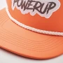 Cappellino con visiera piatta | Pongee 130 g/m² | Retro in rete perforata | Cinturino regolabile | Corda opzionale a contrasto