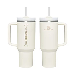 Stanley Quencher personnalisé avec paille pour événement professionnel