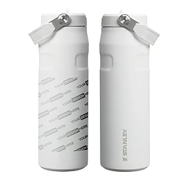 Bouteille Stanley personnalisée avec aperçu recto verso