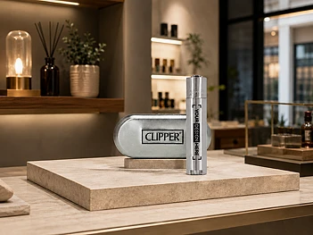 Briquet Clipper premium personnalisé pour boutique ou coffret