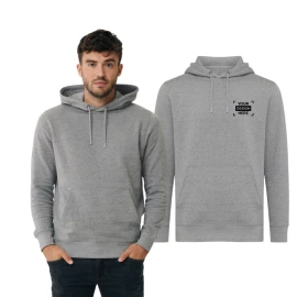 Sweat à capuche Iqoniq | Coton biologique et recyclé 280 g/m² | Unisexe | Coupe moderne
