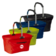Picnic basket | Strong, high quality nylon | 39x24x27cm | Easy to fold Picnic basket | Strong, high quality nylon | 39x24x27cm | Easy to fold