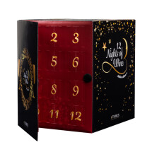 Wine advent calendar | Different countries wine | 12 x 100 ml | Unique giftbox Wine advent calendar | Different countries wine | 12 x 100 ml | Unique giftbox