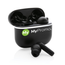 Swiss Peak TWS earbuds 2.0. | Recycled Plastic | RCS certified | 4 hours play time Swiss Peak TWS earbuds 2.0. | Recycled Plastic | RCS certified | 4 hours play time