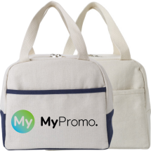 Koeltas | Katoen met PEVA voering | 280 gram m² | Een groot vak en een klein voorvak