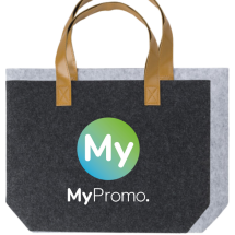 Boodschappentas | Vilt & RPET | 42,0 x 10,0 x 30,0 cm | Met PU handgrepen Boodschappentas | Vilt & RPET | 42,0 x 10,0 x 30,0 cm | Met PU handgrepen