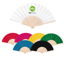Handwaaier | Duurzaam hout en polyester | Brede kleurenselectie | Goedkoop Handwaaier | Duurzaam hout en polyester | Brede kleurenselectie | Goedkoop