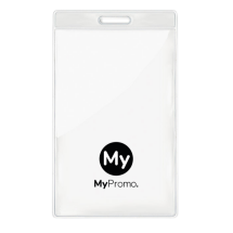 Badge houder | PVC | 7,5x12,5cm | Transparant Badge houder | PVC | 7,5x12,5cm | Transparant