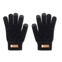 Tactile gloves | rPET | Cork label Tactile gloves | rPET | Cork label