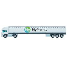 Trucker-vormige liniaal | Plastic | 30cm