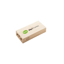 Power bank | Bamboo | 6000 mAh | Built-in wireless charger Power bank | Bamboo | 6000 mAh | Built-in wireless charger