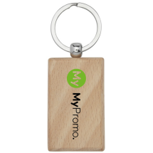 Rechteckiger Schlüsselanhänger | Buchenholz | Wird in einem recycelten Umschlag geliefert Rechteckiger Schlüsselanhänger | Buchenholz | Wird in einem recycelten Umschlag geliefert