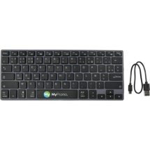 Clavier Bluetooth | Aluminium & ABS | Disposition AZERTY | Distance de fonctionnement de 10m Clavier Bluetooth | Aluminium & ABS | Disposition AZERTY | Distance de fonctionnement de 10m