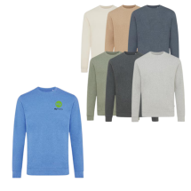 Iqoniq crew neck sweatshirt | Recycled & organic cotton 340g/m² | Unisex | Undyed Iqoniq crew neck sweatshirt | Recycled & organic cotton 340g/m² | Unisex | Undyed