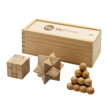 Brain teaser set | Wood | 3 pcs Brain teaser set | Wood | 3 pcs