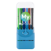 Set de feutres | Plastique | 12 pièces | À base d'eau