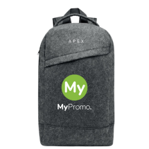 Laptop-Rucksack | rPET-Filz | 42x32x45cm | Fächer