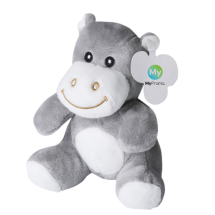 Peluche hippo | Polyester & polypropylène | Avec yeux brodés | Impression sur étiquette Peluche hippo | Polyester & polypropylène | Avec yeux brodés | Impression sur étiquette
