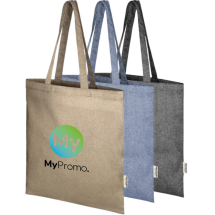 Tragetasche | Recycelte Baumwolle & Polyester | 38x28cm | Mit 5kg Belastbarkeit
