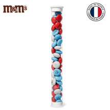 Tube | Plastic | Filled with personalised M&M'S | 43 g | Delivered in 8 working days Tube | Plastic | Filled with personalised M&M'S | 43 g | Delivered in 8 working days