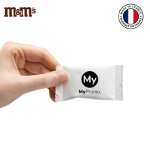 Mini bag | Paper | Filled with personalised M&M'S | 7g | Can be printed Mini bag | Paper | Filled with personalised M&M'S | 7g | Can be printed