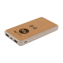 Power Bank | 8.000 mAh 5W | Paille de liège et de blé | Eco Friendly Power Bank | 8.000 mAh 5W | Paille de liège et de blé | Eco Friendly