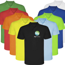 Roly sportpoloshirt | 100% polyester 150 g/m² | Voor heren | Korte mouw | Gemakkelijk wasbare en sneldrogende stof