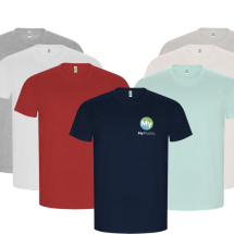 Roly Heren T-shirt | 100% Biologisch katoen | 160 g/m² | Met korte mouwen