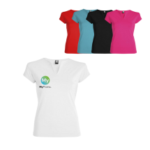T-shirt Roly | Coton & élasthanne | Manches courtes | Pour femmes
