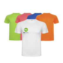 T-shirt de sport Roly | Polyester | Col roulé | Pour enfants | Roly T-shirt de sport Roly | Polyester | Col roulé | Pour enfants | Roly