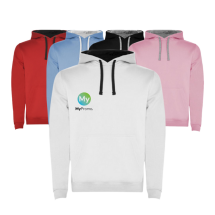 Sweat à capuche Roly | Coton & polyester | Pour enfants