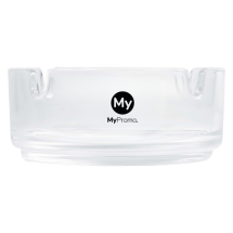 Ashtray | Glass | H3,6x ⌀8,5cm | 4 notches
