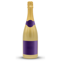 Bouteille de champagne | Pinot Meunier & Chardonnay | 750ml 12.5% vol | Totalement personnalisable Bouteille de champagne | Pinot Meunier & Chardonnay | 750ml 12.5% vol | Totalement personnalisable