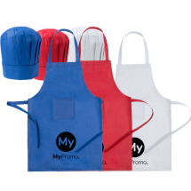 Chef set kids | Non woven | With hat Chef set kids | Non woven | With hat