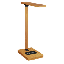 Bureaulamp | Hout | 10W oplader