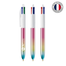 BIC 4 Kleuren Gradient Balpen | Plastic | Gemaakt in Frankrijk